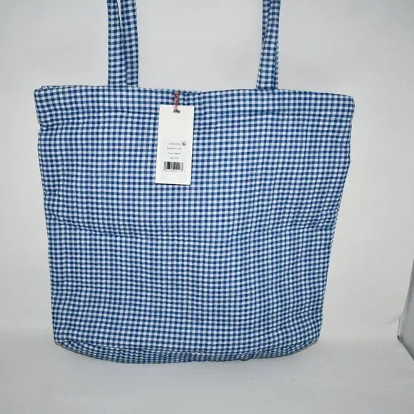 LoveShackFancy x Visit Savannah Henderson Bow Gingham Tote #LA202-2912 NWT - Picture 4 of 6